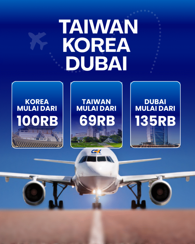 Kirim Paket ke Taiwan